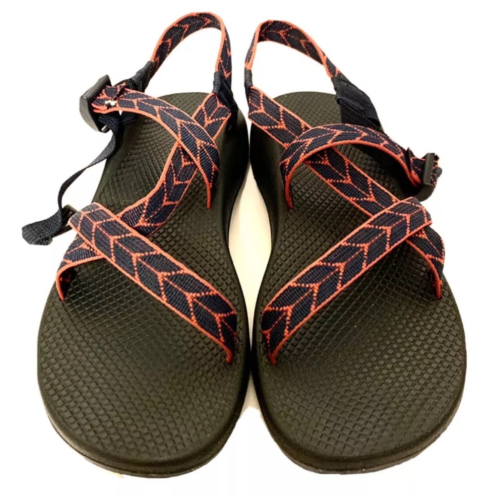 Chaco Z1 Classic Women’s Size 11 Blue Red Sport Hiking Sandals Clean